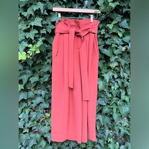 Cos, dress slacks. Burnt orange